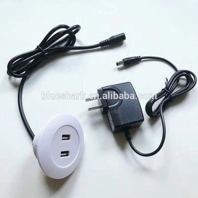 2.0 A mini dual USB sofa Charger socket for mobile / paid