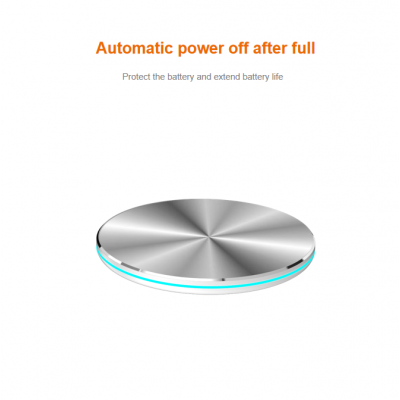 Blue Shark 10W Qi Wireless Charger Pad LED Light Fast Charging Wireless Charging for iphone